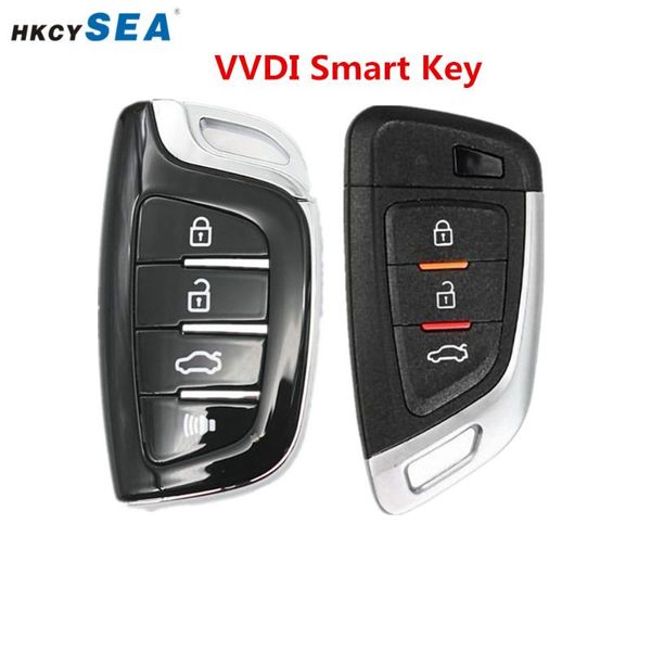 

1/5/10pcs xhorse vvdi2/vvdi key tool 3 buttons wireless/wire universal remotes smart key for vvdi mini tool programmer