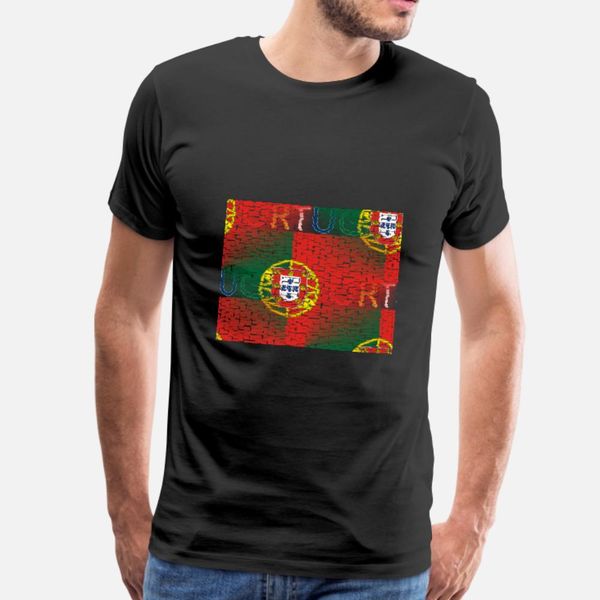 

португалия флаг art design t shirt men персонализированный 100% хлопок плюс размер 3xl отдыха cute новая мода лето стиль новизны рубашка