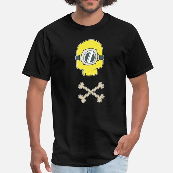 

мертвый minion тенниска мужчины заказной хлопок crew neck тенденция fit мода лето досуг рубашку