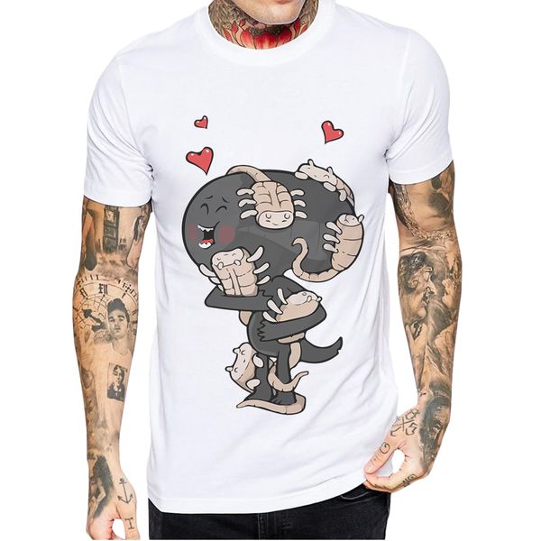

2019 brand men t shirt short sleeve insect printed t-shirt o-neck fashion tee shirts mens cotton tees poleras hombre