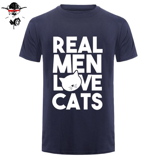 

mix color clothes casual real men love cats cotton funny t shirt for men short sleeve