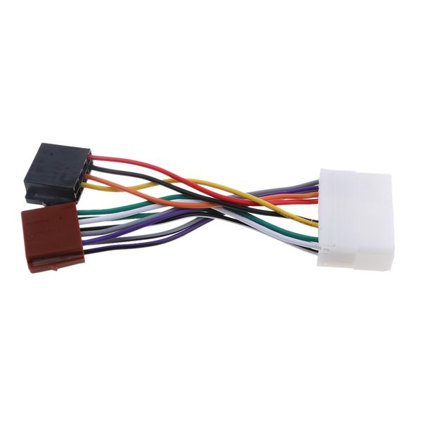 

car radios sound iso wiring harness adapter wire cable for daewoo/ssangyong