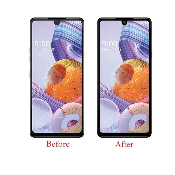 

full cover bubble anti scratch tempered glass