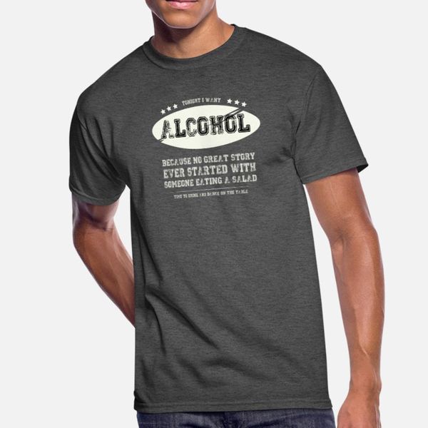 

alcohol t shirt men knitted 100% cotton plus size 3xl solid color anti-wrinkle comfortable summer style outfit shirt