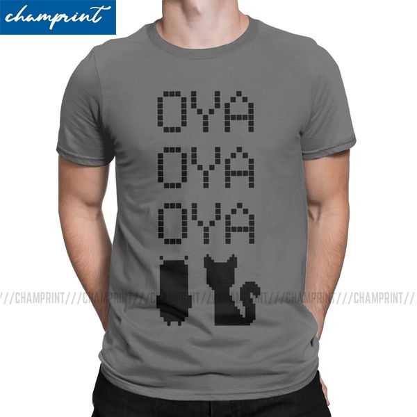 

men oya oya oya t shirt haikyuu anime bokuto volleyball manga novelty short sleeve round collar tees summer t-shirts