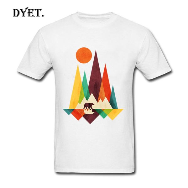 

cool t-shirts men mountain bear short sleeve harajuku t shirt cotton plus size clothes