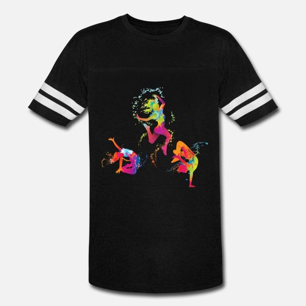 

городские красочные всплеск dancer graphic тенниска людей на заказ футболка s-xxxl семьи сумасшедший новый стиль летний стиль trend рубашку