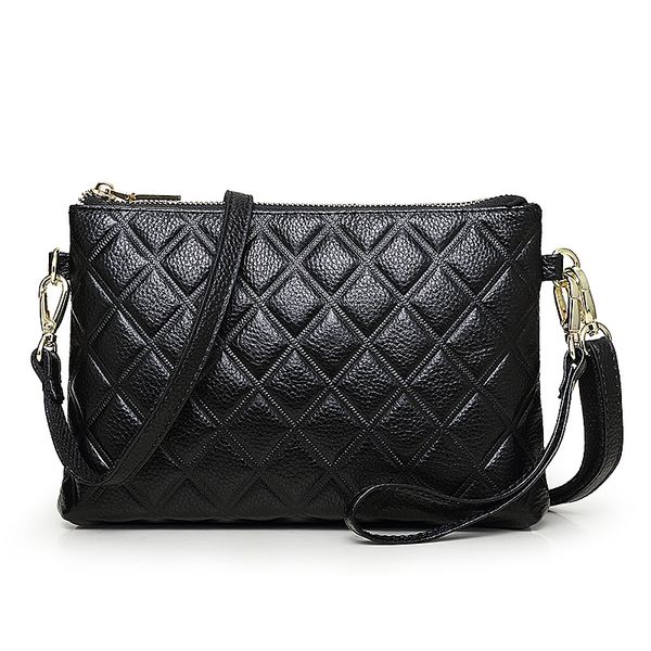 

new women's bag genuine leather cowhide handbags messenger bags crossbody female small shoulder bag clutch handbag