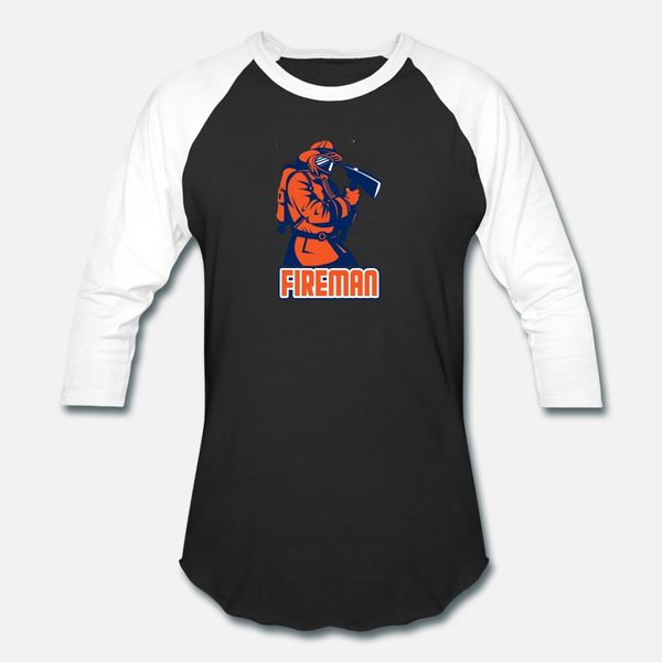 

fireman t shirt men personalized 100% cotton s-xxxl pattern loose breathable spring autumn normal shirt