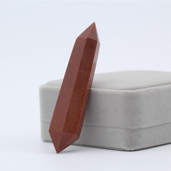 

wholesale crystal goldstone reiki stones points spirit energy pure healing shipping natural new point quartz 45g chakra xhlight jlgaf