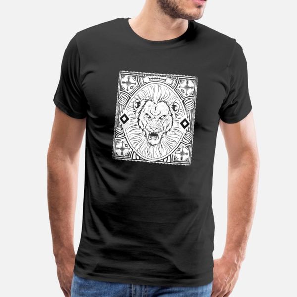 

lion medusa тенниски мужчина индивидуальный 100% хлопок s-3xl нормальных сумасшедшие смешные повседневное лето стиль тонкая рубашка