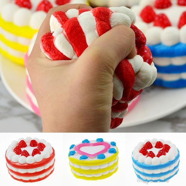 

gift healing beautiful kids toy soft cake pu new stress reliever squeeze squishy funny shipping w gmhis