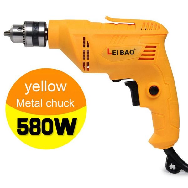 

220v electric drill hammer drill impact 580w multi-functionhousehold adjustable speed woodworking power tool
