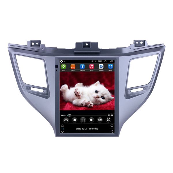 

9.7 inch android 9.1 car radio head unit for 2015 hyundai tucson with touchscreen bluetooth wifi support carplay rear camera