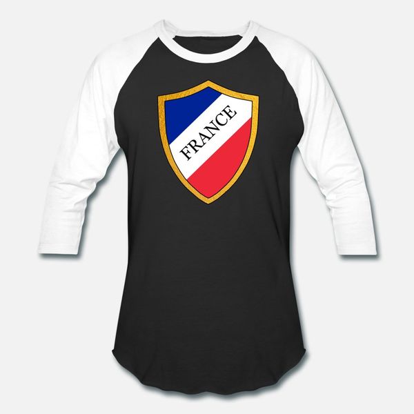 

shield france paris marseilles tricolore t shirt men customized 100% cotton s-3xl male fit comical spring letters shirt