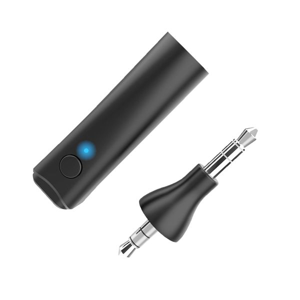 

bluetooth приемник беспроводной аудио автомобильный адаптер bluetooth 5.0 aux приемник handsfree 3,5 мм jack car kit для iphone / гарнитуры