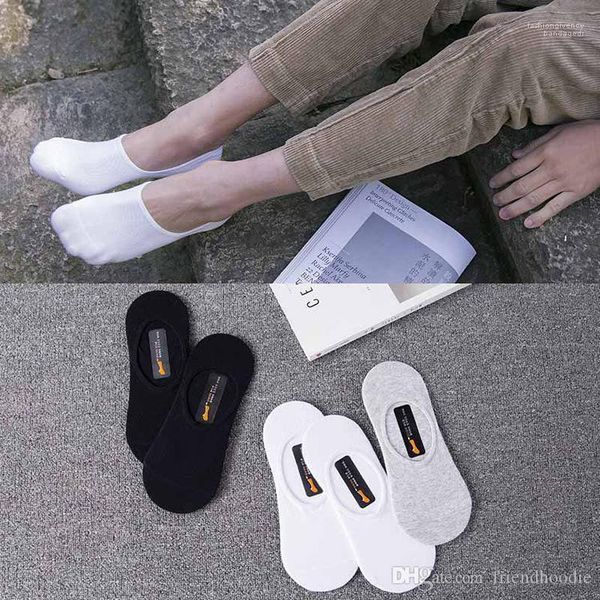

solid color white black grey ankle sports athletic socks mens summer socks