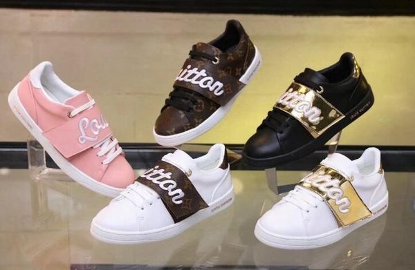 

new fashion women s casual shoes leather sneakers students running shoes female shoes, Black