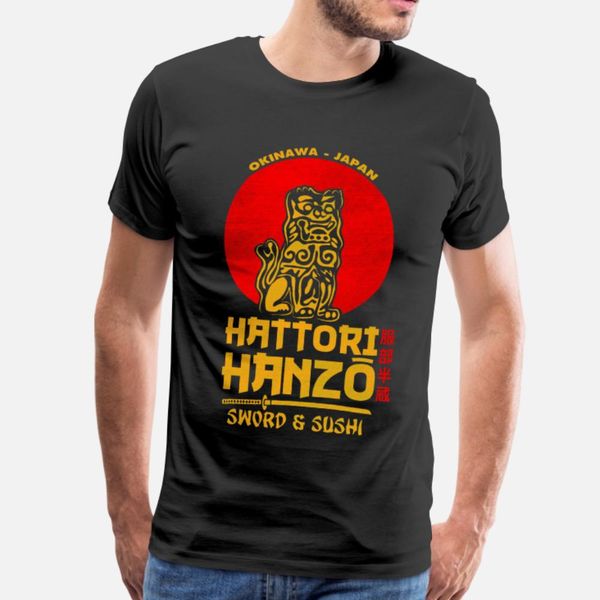 

hattori hanzo t shirt men printed 100% cotton size s-3xl trend sunlight authentic summer family shirt