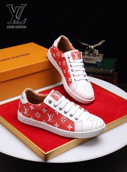 

new printed leather red casual shoes 2058 guan men dress shoes boots loafers drivers buckles sneakers sandals, Black