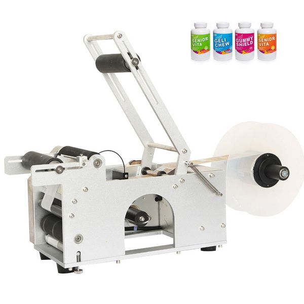 

ytk semi-automatic round bottle labeler labeling machine