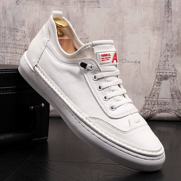 

new men shoes brand flat shoes men fashion male spring footwear comfortable low-wild breathable casual, Black