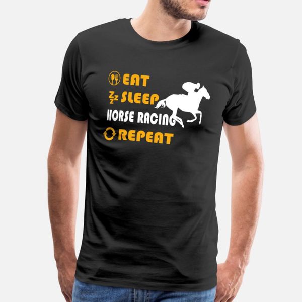 

horse racing graphic t shirt men print tee shirt s-xxxl letter anti-wrinkle comical summer style letter shirt