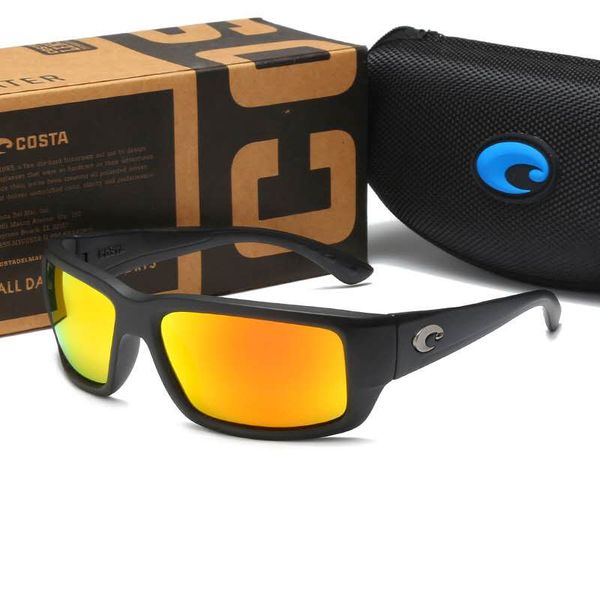 

women luxury designer sunglasses costa sunglasses 9025 hd cycling sunglasses mens uv protection fashion outdoor sport beach glasses&case, White;black