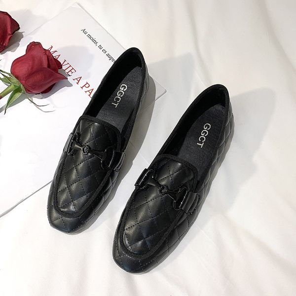 

2020men loafers shoes autumn fashion footwear pu brand women's shoes men leisure walking women's casual, Black