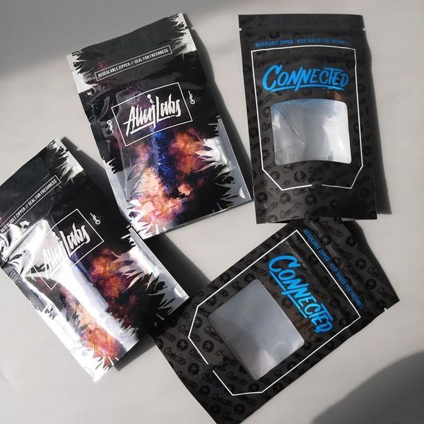 

3.5g 8th alien bag 3.5g-1 size sf bags childproof mylar packaging connected 8 california 420 cookies labs powerstore2012 ekfge