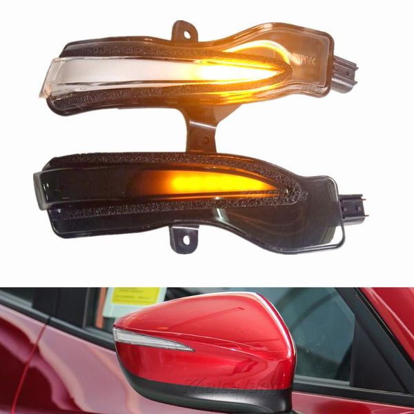 

светодиодный динамический поворот сигнал миковика последовательное боковое зеркало крыло индикатор света для cx-3 2020-2020 cx-4 2020-2020 c