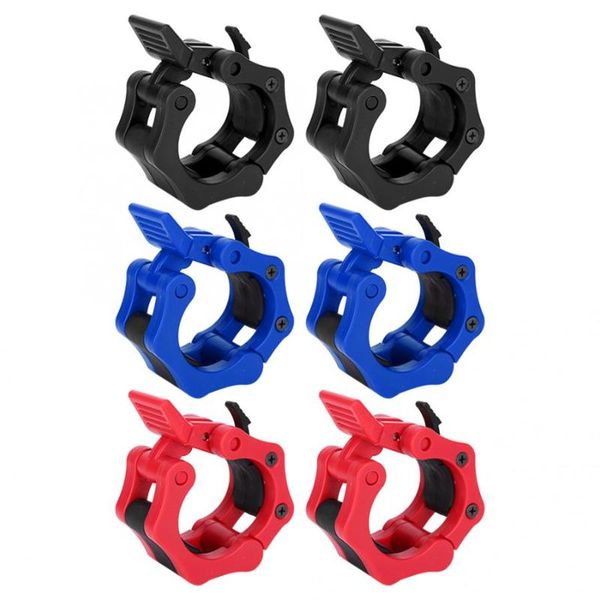 

2pcs 50mm plastic safe lock collars clip buckle weightlifting barbell dumbbell fast locking clamp buckle dumbbell accessory