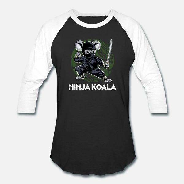 

ninja koala забавного ниндзя подарок тенниски мужчина customize хлопка s-xxxl одежды интересной нового стиля лето trend рубашку