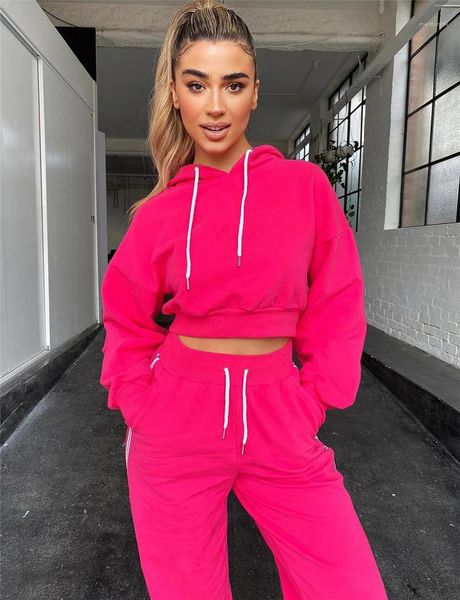 

color hoodies sweatpants casual set fashion female clothing womens 2020 luxury designer 2pcs tracksuits long sleeve solid, Gray