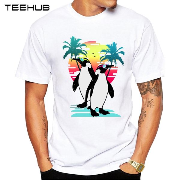 

новые поступления 2019 teehub прохладный мужская мода летние каникулы дизайн футболки с коротким рукавом o-образным вырезом топы hipster tee