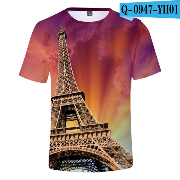 

france paris eiffel tower famous la tour eiffel pullover brand 3d print shirts kawaii hippie funny men clothing
