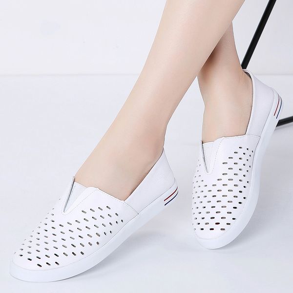 

2020 весна женщины квартиры обувь женщины скольжение на плоских бездельников женский балерина квартиры, Black