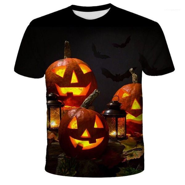 

sleevet shirts men designer t shirts fashion halloween cartoon pattern natural color tees casual crew neck short, White;black
