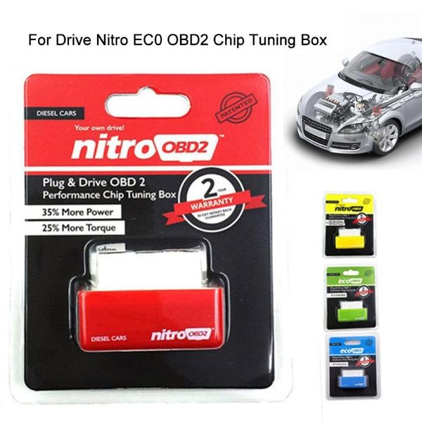 

obd2 drive nitro ec0 obd2 chip tuning box plug driver for cars 15% fuel save more power diagnostic tool code reader