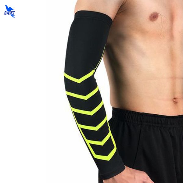 

2pcs sun uv protection bike mtb cycling arm warmers basketball volleyball elbow pads sport safety cuff running arm sleeves cover, Black;gray