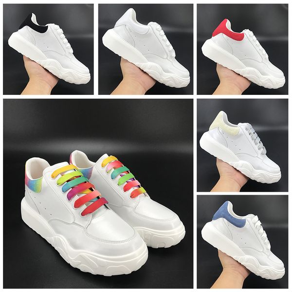 

pupular мужчины женщины суд trainer платформа повседневная обувь белый черный темно-красный коричневый кроссовки многоцветной свечение в тем