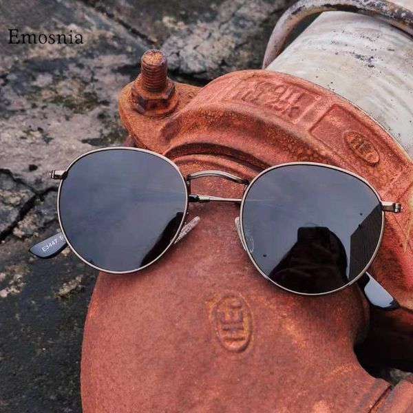 

2020 classic polarized sunglasses gothic vintage steampunk sun glasses fashion ultralight 15g eyewear pink mirror shades, White;black