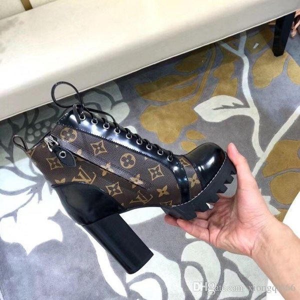 

women's high-heeled boots, high-quality designer women's casual desert boots with box, high-quality women's shoesaw, Red;white