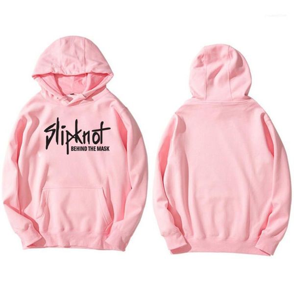 

mens sport homme thick casual clothes mens letter slipknot print hoodies fashion spring and autumn, Black
