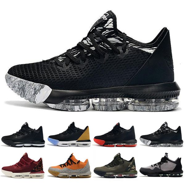 

2019 new james xvi 16 low all stars oreo camouflage men s basketball shoes for 16s sports sneakers mens trainers, Black