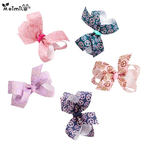 

cartoon bow girl hairpin hair accessory lovely children hair clips headwear for girls duckbill clip fashion hairpins headwear, Slivery;white