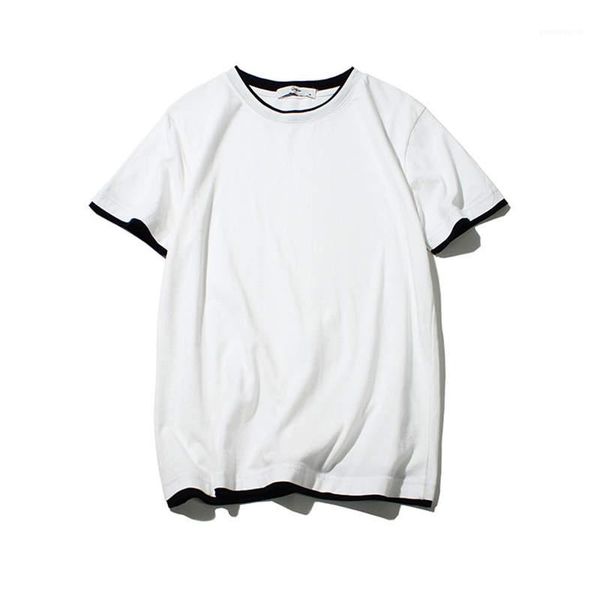 

shirts mens simple bottoming shirt homme crew neck solid color shirts mens casual clothing mens designer t, White;black