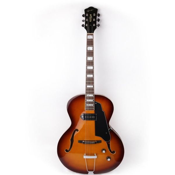 

good quality f hole jazz hollow body electric guitar ing