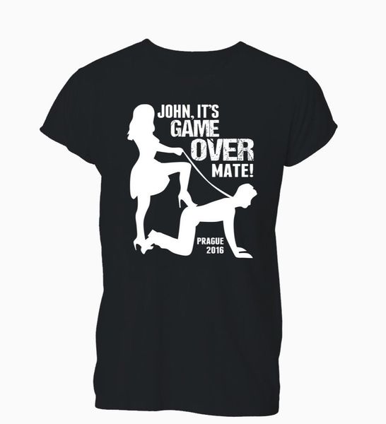 

new men t рубашка мода популярной стиль люди это игра закончена персонализированный пользовательский олень do t-shirt mens