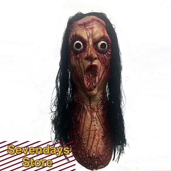 

party favor halloween bloody scary horror ghost mask full head terror fancy dress